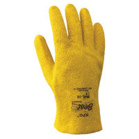 KPG PVC Coated Gloves, Large, Yellow 845-960L-10
