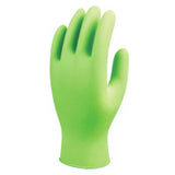 9500PF Disposable Nitrile Gloves, Powder Free, 5 mil, X-Small, Fluorescent Green 845-9500PFXS