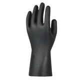 N-DEX 9700 Series Disposable Nitrile Gloves, Powder Free, 6 mil, Large, Black 845-9700PFL