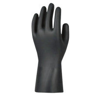 N-DEX 9700 Series Disposable Nitrile Gloves, Powder Free, 6 mil, Large, Black 845-9700PFL