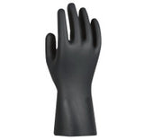N-DEX 9700 Series Disposable Nitrile Gloves, Powder Free, 6 mil, X-Large, Black 845-9700PFXL