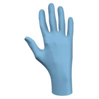 7005 Series Disposable Nitrile Gloves, Powder Free, 4 mil, Medium, Blue 845-7005PFM