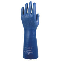 NSK24 Dual Nitrile-Coated Gloves, Large, Blue 845-NSK24-10
