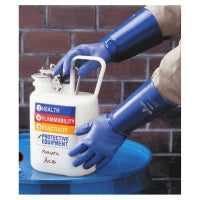 NSK24 Dual Nitrile-Coated Gloves, X-Large, Blue 845-NSK24-11