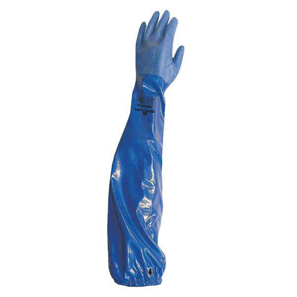 NSK26 Chemical Protection Nitrile Coated Glove, X-Large, Blue 845-NSK26-11
