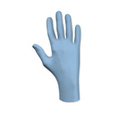 Powder Free Biodegradable Disposable Nitrile Gloves, 2.5 mil, Large, Blue 845-7502PFL