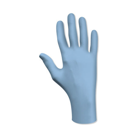 9-1/2 in Powder Free Unlined Nitrile Disposable Gloves, Green, Size L, 100PK 845-6110PFL
