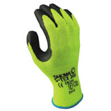 S-Tex 300 Rubber Palm-Coated Gloves, Medium, Black/Hi-Viz Yellow 845-S-TEX300M-08