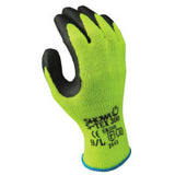 S-Tex 300 Rubber Palm-Coated Gloves, X-Large, Black/Hi-Viz Yellow 845-S-TEX300XL-10