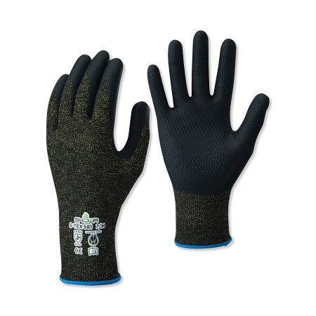Nitrile, Cut Resistant Gloves, Size S, A5 ANSI/ISEA Cut Level, Black 845-S-TEX581S-06