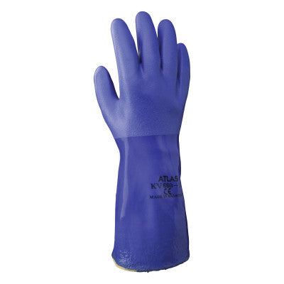 KV660 Kevlar PVC Coated Gloves, 2X-Large, Blue 845-KV660XXL-11