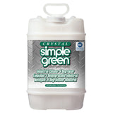 Crystal Simple Green Industrial Cleaner and Degreaser, 5 gal, Pail, Unscented 676-0600000119005