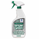 Crystal Simple Green Industrial Cleaner and Degreaser, 24 oz, Spray Bottle, Unscented 676-0610001219024