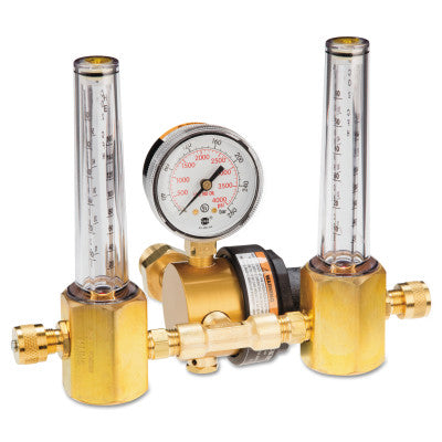 MILLER-SMITH Flowmeter Regulators, Argon/Helium/Carbon Dioxide, 3000 PSIG inlet 635-23-50-580
