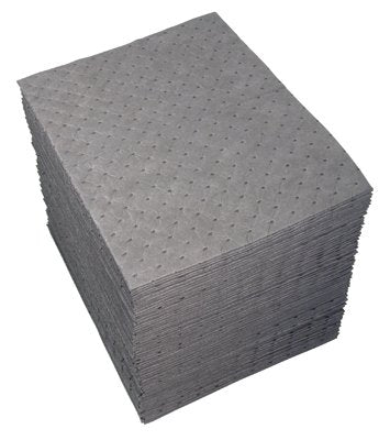 MAXX Enhanced General Purpose Absorbent, Absorbs 30 gal, 15 in W x 19 in L, Heavy Weight, Perforated, 1-Ply, Pad 655-GP100