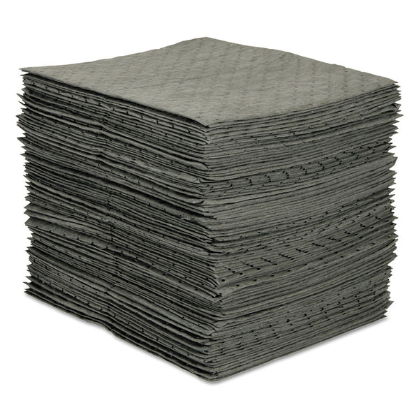 MRO Plus Absorbent, Absorbs 26 gal, 15 in W x 19 in L, Heavy Weight, Perforated, 3-Ply, Pad 655-MRO100