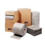 MRO Plus Absorbent, Absorbs 20 gal, 15 in W x 150 ft L, Medium Weight, Perforated, 3-Ply, Roll 655-MRO315P