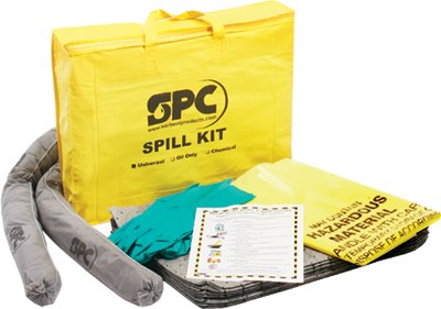SPC Economy Portable Spill Kit, Allwik Universal, 5 gal 655-SKA-PP