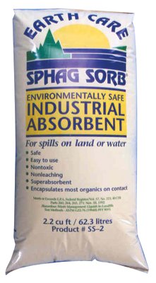Industrial Absorbent, Absorbs 12 gal, 2.2 ft? Coverage 671-SS-2B
