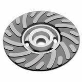 Backing Pad, 11,000 rpm, 4 1/2 in x 5/8 in - 11, Medium 675-R425