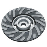 Smooth Bore Backing Pad, 11,000 rpm, 4 1/2 in x 5/8 in, Medium 675-R425-5/8-SB