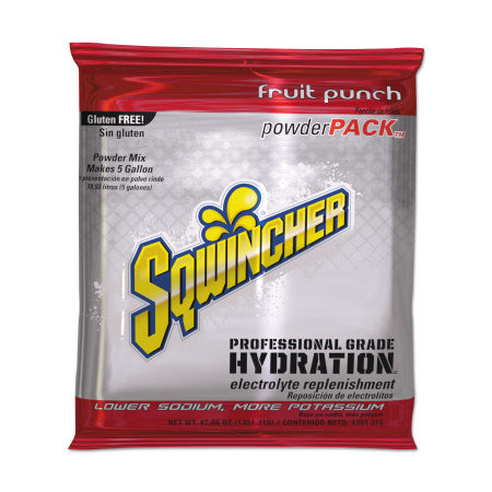 Powder Packs, Fruit Punch, 47.66 oz, Pack, Yields 5 gal 690-159016405