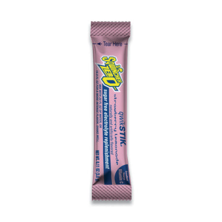 Qwik Stik ZERO Sugar, 0.11 oz, Pack, Yields 20 oz, Strawberry Lemonade 690-159060099