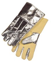 14"GLOVE-KEVLAR PALM & INSIDE CUFF FULL WOOL LND 703-ACKK214WL