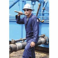 681 Full-Featured Contractor Style FR Coveralls, Navy Blue, X-Large 703-FRC681-NB-XL