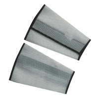 Nylon Cane Mesh Sleeves, 7 in Long, Hook and Loop Closure, Large, White 703-CMW7VC-L