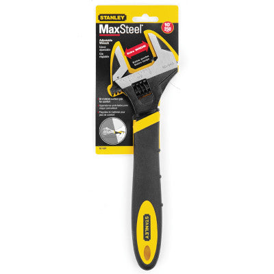 Adjustable Wrenches, 10 in, 1 5/16 in Opening, Chrome 680-90-949