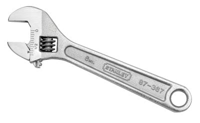 Adjustable Wrench, 10 in Long, 1-1/4 in Opening, Chrome 680-87-471
