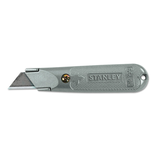 Classic 199 Fixed Blade Utility Knife, 5-1/2 in L, Carbon Steel, Gray 680-10-209