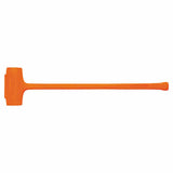 COMPO-CAST Soft-Face Sledge Hammer, 11.5 lb Head, 3-1/2 in dia Face, 36-1/8 in OAL, Orange 680-57-554