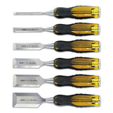 FatMax Short Blade Chisel Sets, 6 Piece, 9 in Long 680-16-971