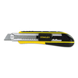 FatMax Snap-Off Knives, 7 in, Carbon Blade, ABS/TPR, Silver/Yellow/Black 680-10-481
