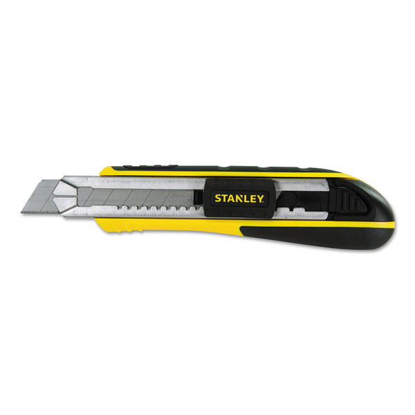 FatMax Snap-Off Knives, 7 in, Carbon Blade, ABS/TPR, Silver/Yellow/Black 680-10-481