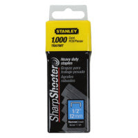 Heavy-Duty Staple, 1/2 in L, Steel, Silver 680-TRA708T