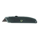 Homeowner's Retractable Utility Knives, 8.2 in, Retractable Steel Blade, Metal, Gray 680-10-175