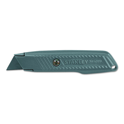 Interlock 299 Fixed Blade Utility Knife, 5-1/2 in, Stainless Steel 680-10-299