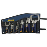 Fast Release Locking Pliers Set, 4 Pc, 10CR, 7R, 6LN, 5WR, Bag 586-IRHT82592