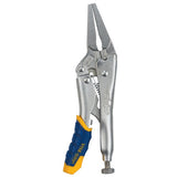 Fast Release Long Nose Locking Pliers with Wire Cutter 586-IRHT82583