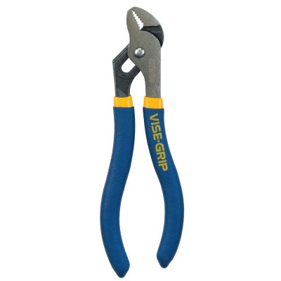 VISE-GRIP Pliers Wrench, 8 in, Flat/Smooth Jaw, 12 Adjustments, Comfort Grip 586-IRHT82635