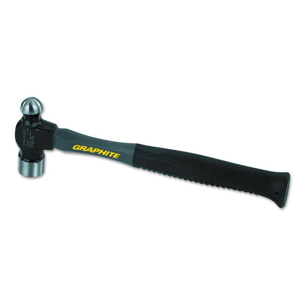 Ball Pein Hammer, Graphite Handle, 13 in OAL, Steel 16 oz Head 680-54-716