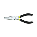 Long Nose Pliers, Steel, 203 mm Long, 1 11/16 in Jaw 680-84-102