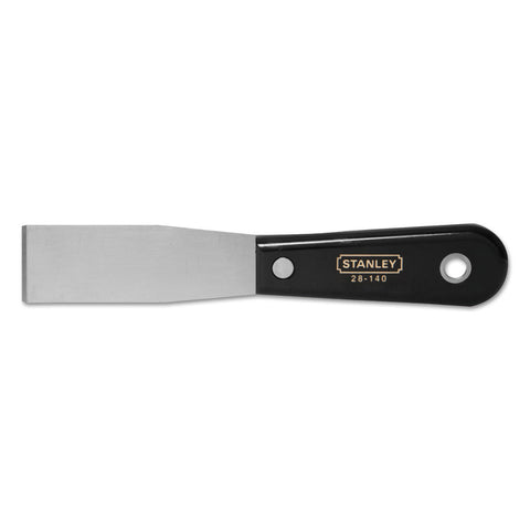 Nylon Handle Putty Knife, 1-1/4 in W, Stiff Blade 680-28-140