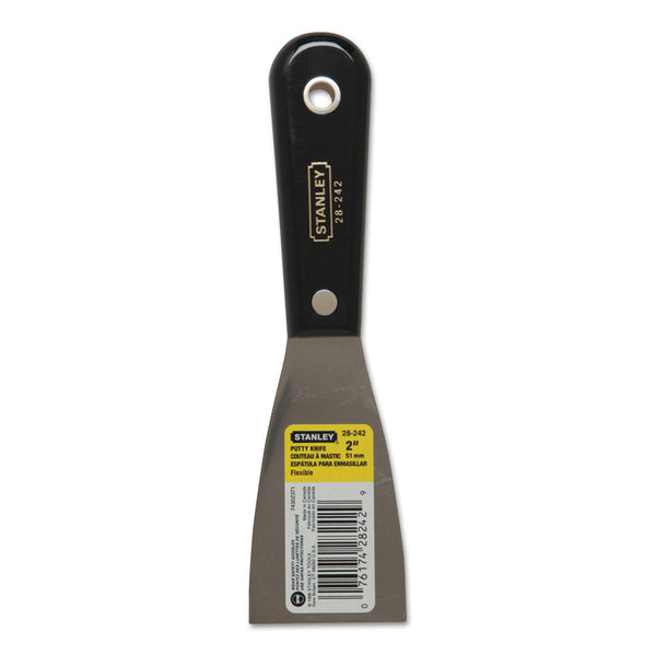 Nylon Handle Putty Knife, 2 in W, Flexible Blade 680-28-242