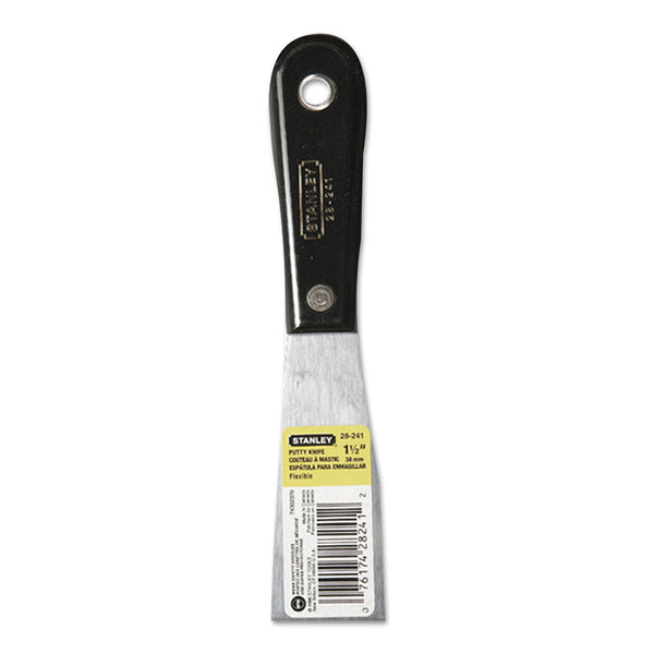 Nylon Handle Putty Knife, 1-1/2 in W, Flexible Blade 680-28-241