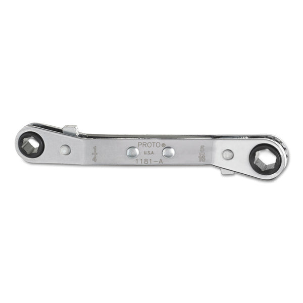 1/4 in X 5/16 in 6 Point Offset Ratcheting Box Wrench 577-1181-A