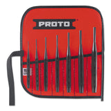 7 Pc Super-Duty Drive Pin Punch Set, Flat, English, Kit Pouch 577-48007